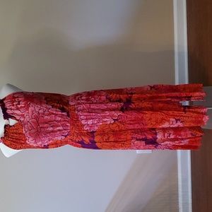 Orange and Purple sundress.  Cato size L.